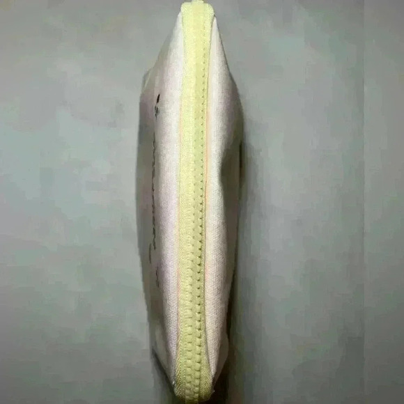 Marc Jacobs Fragrances Pink Yellow Cosmetics Pouch Clutch Bag NIB Bee Butterfly - Picture 4 of 4